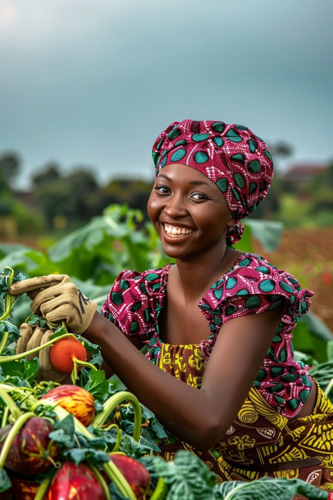 photorealistic-view-african-people-harvesting-vegetables-grains_23-2151487525